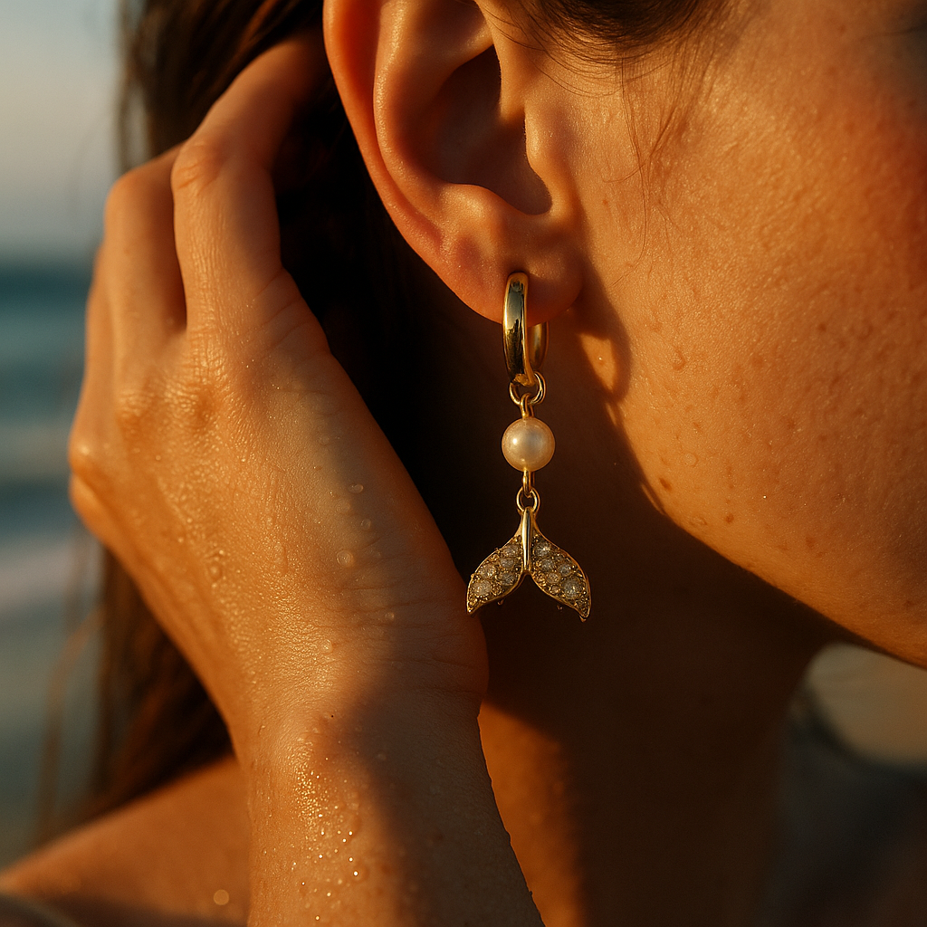 Fish Tail Earrings