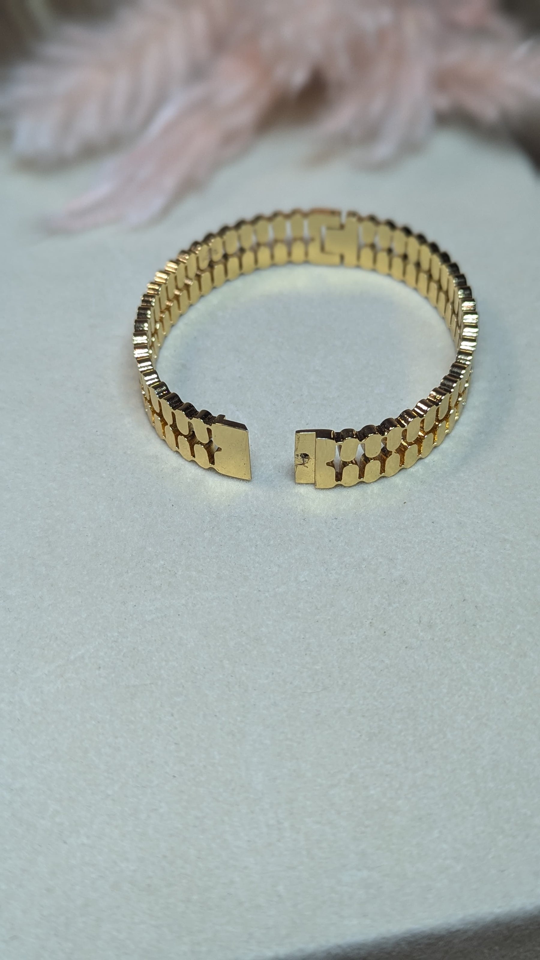 TileWeave Gold Bracelet