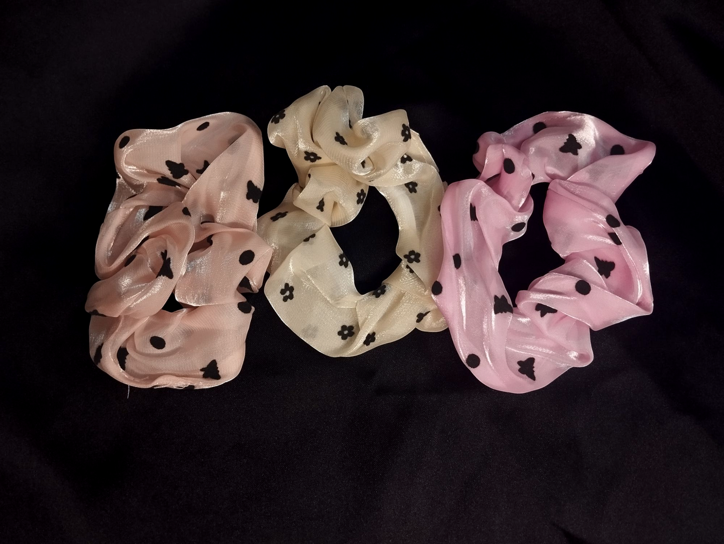 Dream Dot Scrunchies