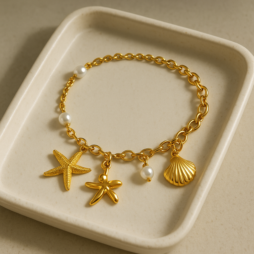 18k StarShell Bracelet