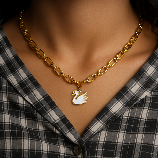 Duck charm Necklace