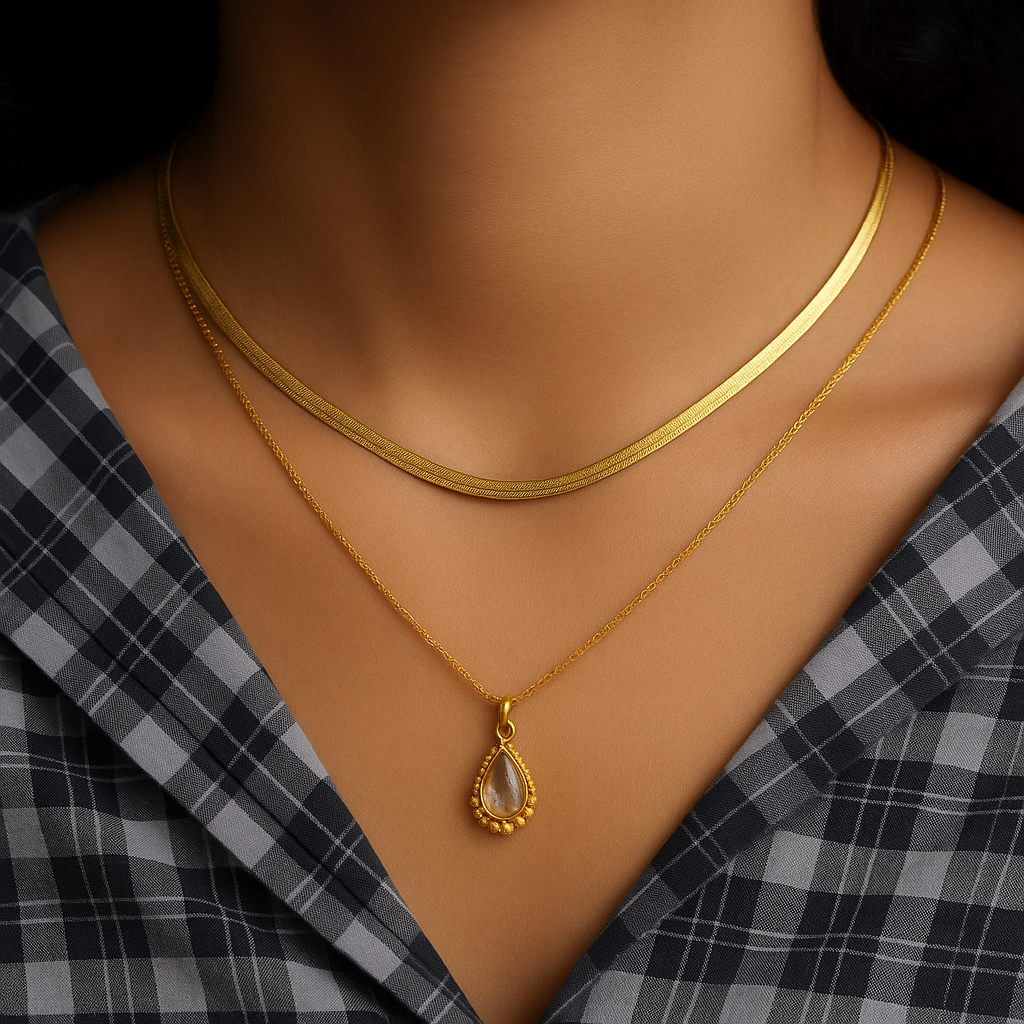 Golden Horizon pendant
