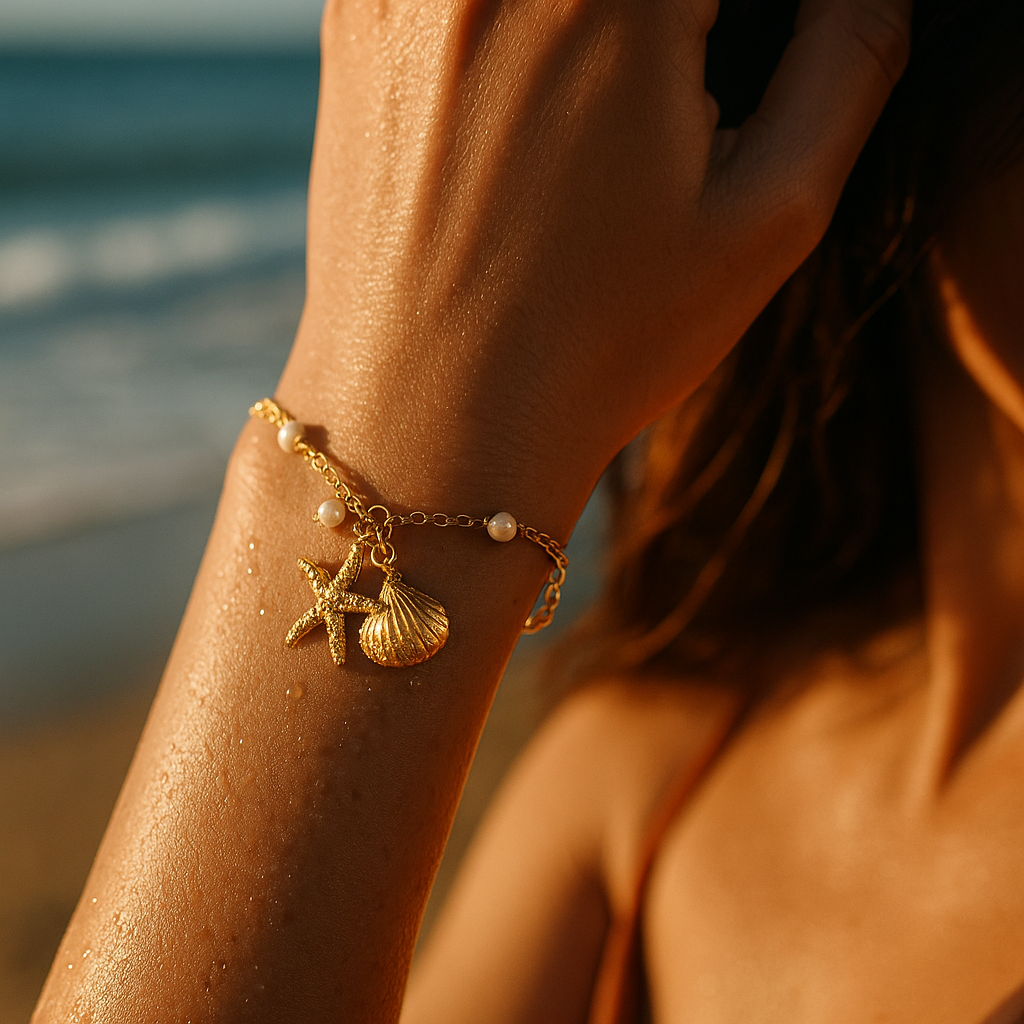 18k StarShell Bracelet