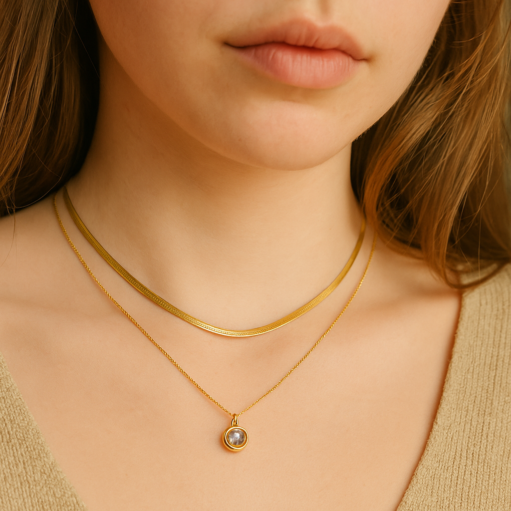 Golden Horizon pendant