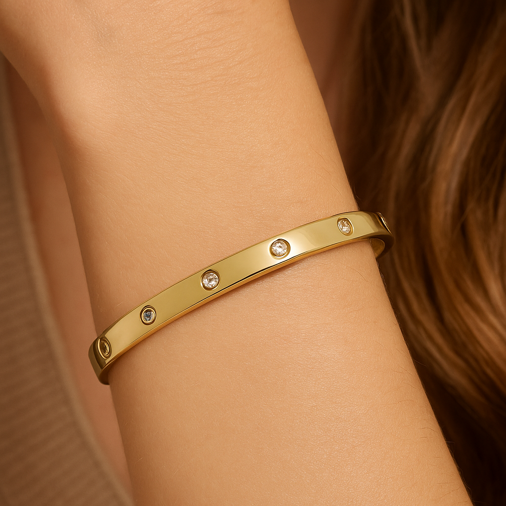 Golden Spiral Bangle